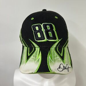 Nascar Dale Earnhardt Jr 88 Amp Energy Hat OS Black Green Racing Y2K Sporty